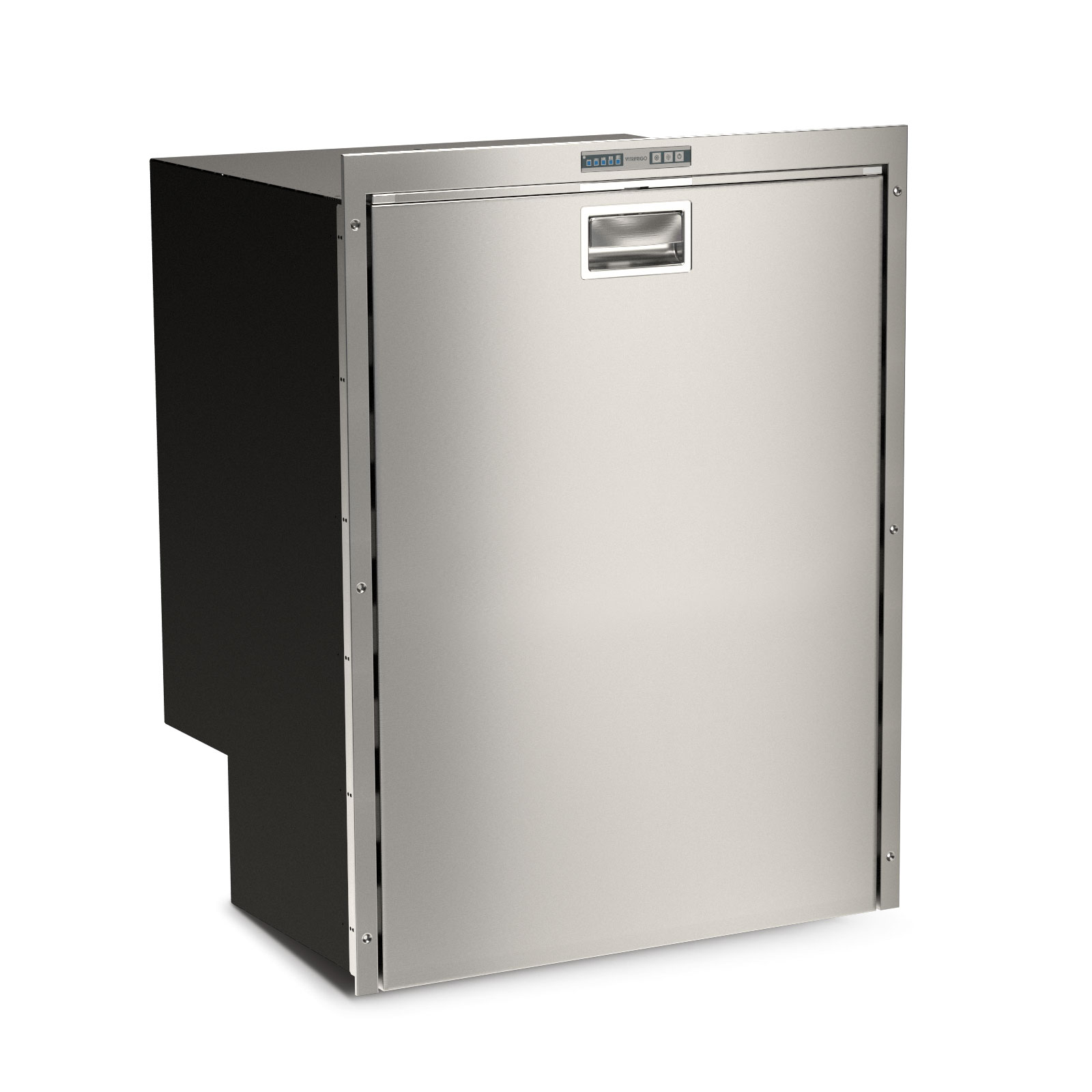 Vitrifrigo C180iX OCX2 Kühlschrank Edelstahl Front