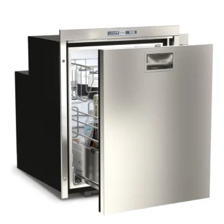 Vitrifrigo DW90i OCX2 Auszug Kühlschrank mit Gefrierfach Edelstahl