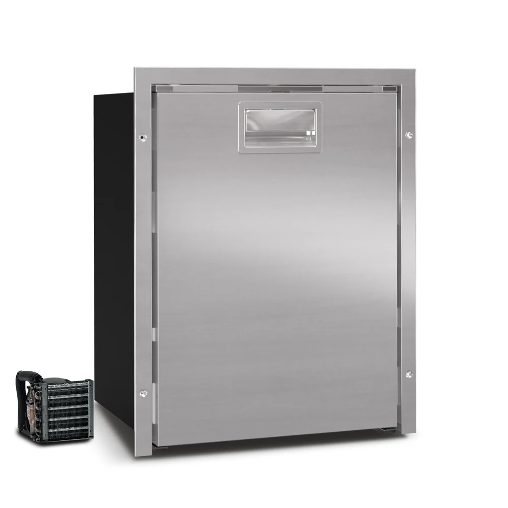 Vitrifrigo C130LX OCX2 Kühlschrank mit Gefrierfach Edelstahl