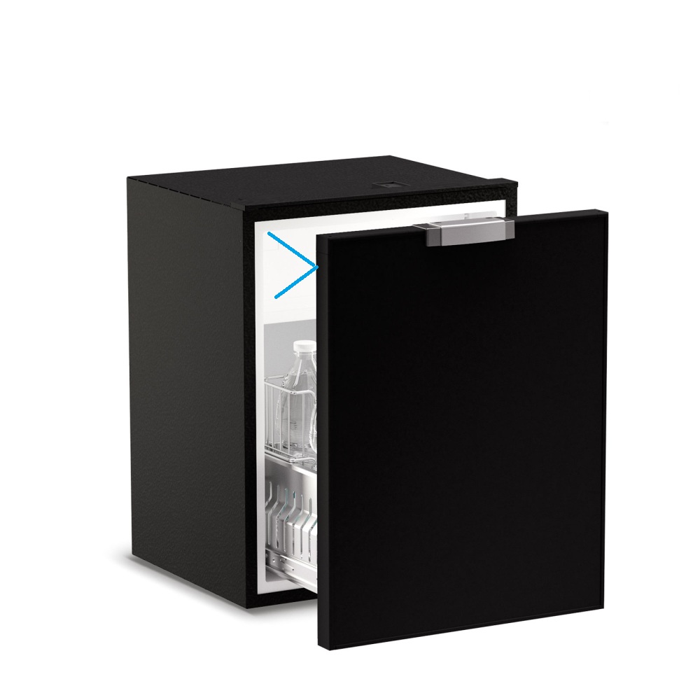 Vitrifrigo C75LDW CHR K Auszug Kühlschrank mit externem Kompressor