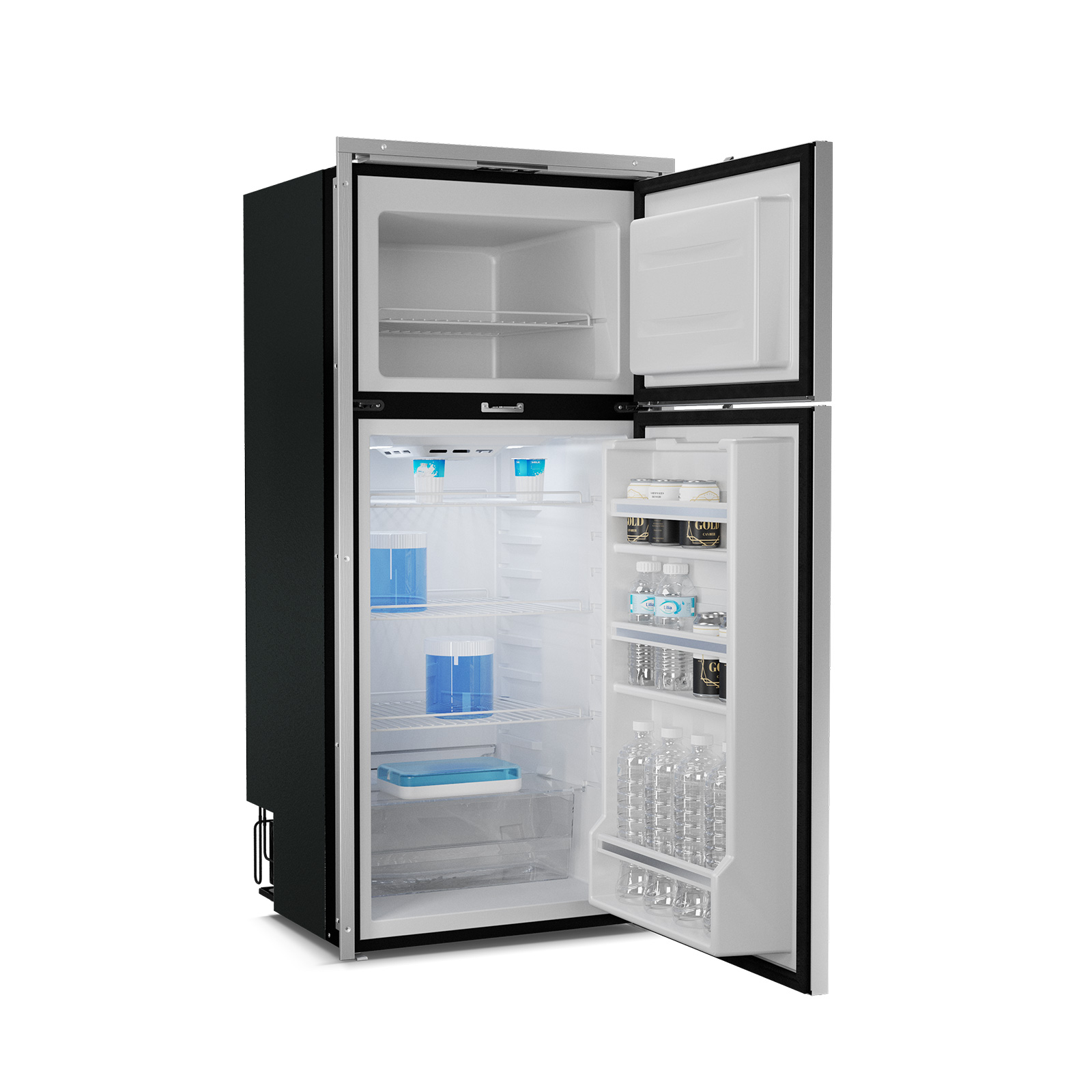 Vitrifrigo DP260iX OCX2 Kühl- und Gefrierkombination Edelstahl Front - Image 2